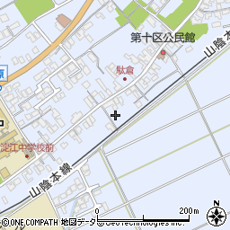 鳥取県米子市淀江町西原370-1周辺の地図