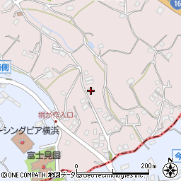 神奈川県横浜市旭区桐が作1659周辺の地図