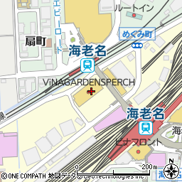神奈川県海老名市めぐみ町周辺の地図