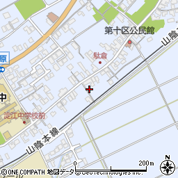 鳥取県米子市淀江町西原371-1周辺の地図