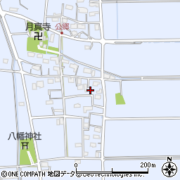 岐阜県揖斐郡大野町公郷1861周辺の地図