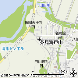 岐阜県岐阜市芥見海戸山54周辺の地図