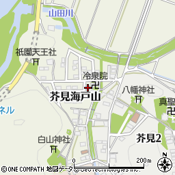 岐阜県岐阜市芥見海戸山39周辺の地図