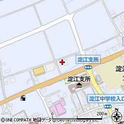 鳥取県米子市淀江町西原1182-3周辺の地図