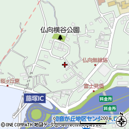 神奈川県横浜市保土ケ谷区仏向町1418-67周辺の地図