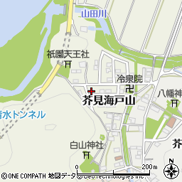岐阜県岐阜市芥見海戸山59周辺の地図