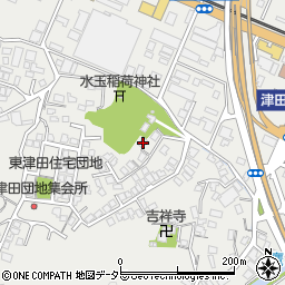 島根県松江市東津田町1379周辺の地図
