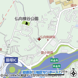 神奈川県横浜市保土ケ谷区仏向町1418-25周辺の地図