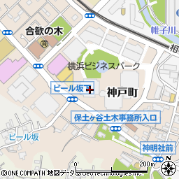 神奈川県横浜市保土ケ谷区神戸町134周辺の地図