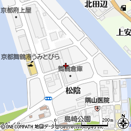 京都府舞鶴市松陰周辺の地図