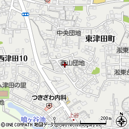 島根県松江市東津田町2251周辺の地図