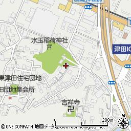 島根県松江市東津田町1377周辺の地図
