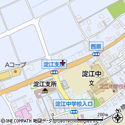 鳥取県米子市淀江町西原1135周辺の地図