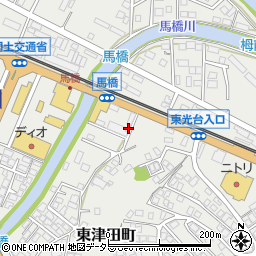 島根県松江市東津田町1850周辺の地図