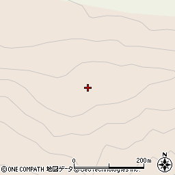 大黒山周辺の地図