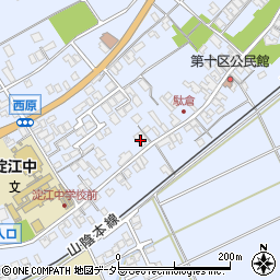 鳥取県米子市淀江町西原648周辺の地図