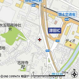 島根県松江市東津田町1280周辺の地図