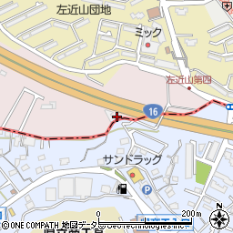 神奈川県横浜市旭区桐が作1400周辺の地図