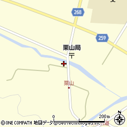 兵庫県豊岡市日高町栗山576周辺の地図