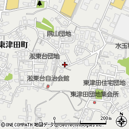 島根県松江市東津田町2230周辺の地図