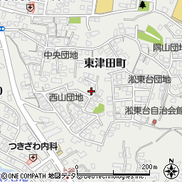 島根県松江市東津田町2252周辺の地図
