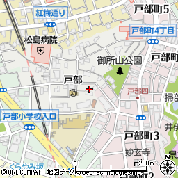 神奈川県横浜市西区御所山町11-8周辺の地図