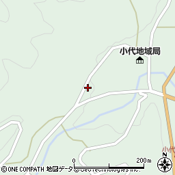 兵庫県美方郡香美町小代区大谷546-2周辺の地図