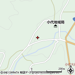 兵庫県美方郡香美町小代区大谷546-1周辺の地図