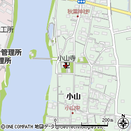 小山寺周辺の地図