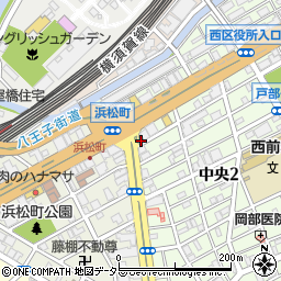 戸部警察署浜松町交番周辺の地図