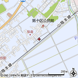 鳥取県米子市淀江町西原393周辺の地図