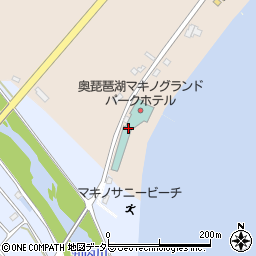 奥琵琶湖マキノグランドパークホテル周辺の地図
