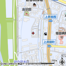 鳥取県倉吉市上井503-20周辺の地図