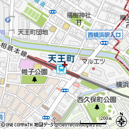 プルミエ天王町周辺の地図