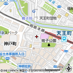 株式会社コーワーカー横浜周辺の地図