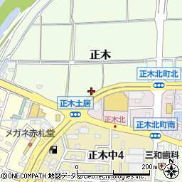 岐阜県岐阜市正木862周辺の地図
