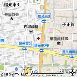 大垣共立銀行長良支店周辺の地図
