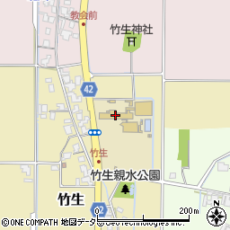 鳥取市立江山学園周辺の地図