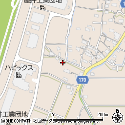 岐阜県本巣市屋井956-4周辺の地図