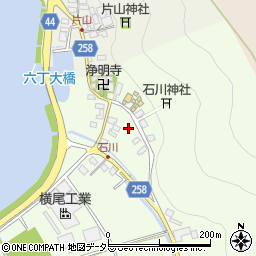 滋賀県長浜市湖北町石川周辺の地図