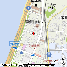 〒690-0049 島根県松江市袖師町の地図
