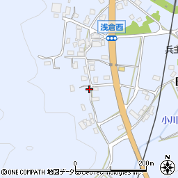 兵庫県豊岡市日高町浅倉周辺の地図