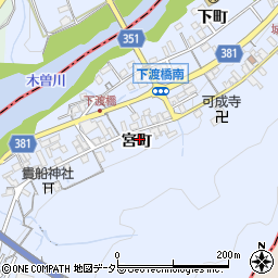 岐阜県可児市兼山宮町周辺の地図