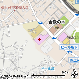 横浜市保土ケ谷スポーツセンター周辺の地図