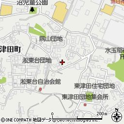 島根県松江市東津田町1421周辺の地図