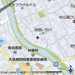 岐阜県恵那市大井町658周辺の地図