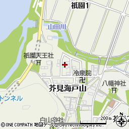 岐阜県岐阜市芥見海戸山113周辺の地図