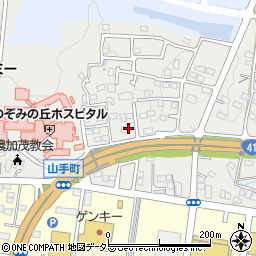 岐阜県美濃加茂市蜂屋町上蜂屋3495周辺の地図