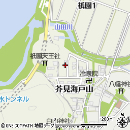 岐阜県岐阜市芥見海戸山120周辺の地図