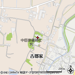 森福寺周辺の地図